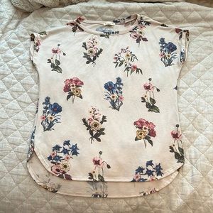 Ginger G shirt with flowers